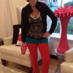 Muchness Pic of the day- Laughs in my fancy red pants