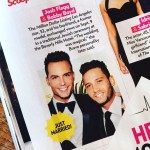 Lolol @people magazine. Mazal Tov to Josh and Bobby — however, while they no doubt had a beautiful Jewish ceremony, i can guarantee it was anything but “traditional.” 😂😂😂 what a silly thing to write. #Letthembewed #yaygaymarriage